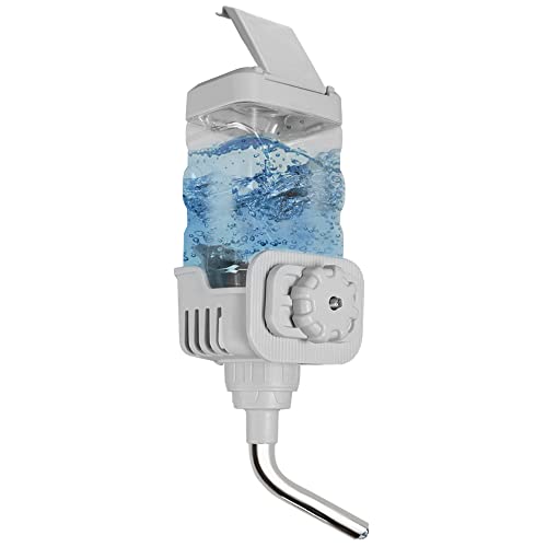 Vannon Small Animal Water Dispenser for Cage, 30oz Auto Feeding Crate Water Bottle for Rabbit, Chinchilla, Ferret, Guinea ...