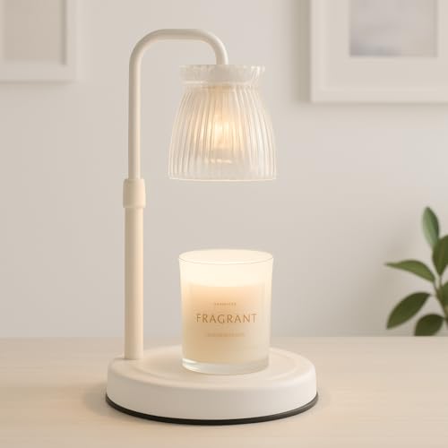 Shering Candle Warmer Lamp with Timer Dimmable, Gift Box, Gifts for Her, Birthday Gifts for Women, House Warming Gift New ...