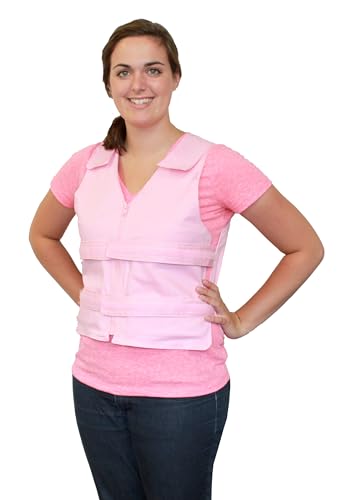 Polar Products Adjustable Zipper Cooling Vest for Men and Women with Kool Max Packs or Cool58 Phase Change Cooling Packs