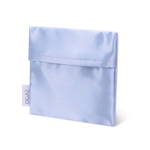 DGAZ silk Sanitary Napkin Storage Bag, Period Bag for Teen Aged Girls, Portable Period Bag for Panty Liners/Menstrual Cup/...