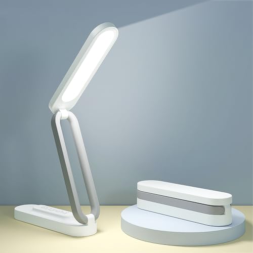 Giryuhd LED Desk Lamp for Office Home & Battery Operated Lamp Rechargeable Lamp Foldable & Portable Light, LED Desk Light ...