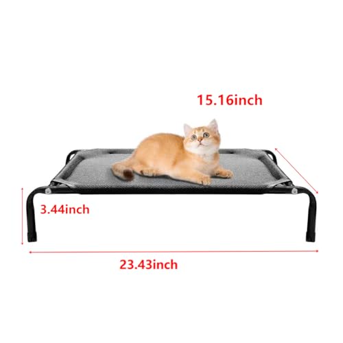 Newly Upgraded Elevated Cat Beds for Indoor - Washable Material, Comfortable Elevated Design for Cats, Ideal for Indoor Us...