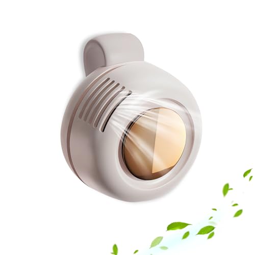 Wshxjzyay Portable Silent Mini Bladeless Fan Clip on, Portable Silent Mini Bladeless Electric Fan, For Outdoor & Travel & ...