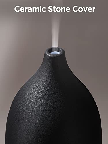 InnoGear Oil Diffuser, 150ML Ceramic Diffuser for Essential Oils Handcrafted Aromatherapy Diffuser Ultrasonic Cool Mist Hu...