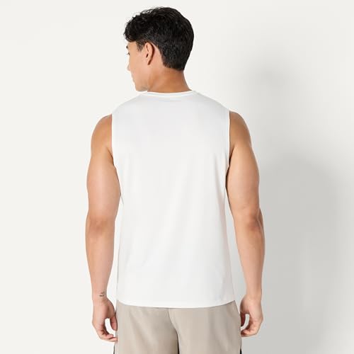 Amazon Essentials Men's Active Quick Dry Moisture-Wicking Tech Stretch Lightweight Sleeveless Muscle Shirt, Multipacks