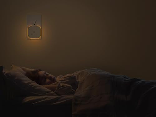 TORANKOS 2 Pack Very Dim Sleep Night Lights Plug into Wall, Sleep Light for Kids and Adult, Bedroom Night Light, Light Sen...