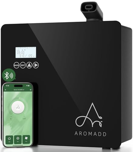 2025 Upgraded 3500 Sq.Ft Smart Scent Diffuser - HVAC System, Whole House Aroma & Hotel Collection Diffuser, Waterless Esse...