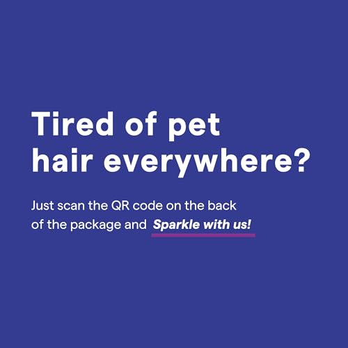 Dog & Cat Comb – Removes Tangles, Knots, and Matted Fur – Grooming Tool with Stainless Steel Teeth and Non-Slip Handle – B...