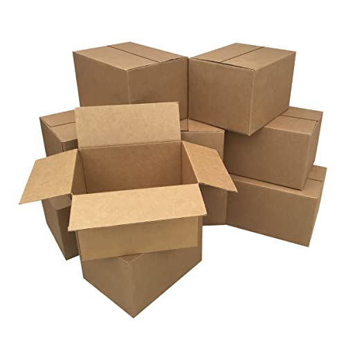 UBMOVE Moving Boxes Medium 18x14x12-Inches (Pack of 10), Cardboard Boxes For Storage, Mailing & Shipping