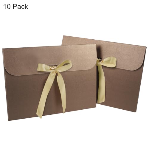 10PCS Gift Envelopes for Scarves, Birthday Cards - Paper Wrapping Bags Bulk Party Favor Cardboard Present Envelopes With R...