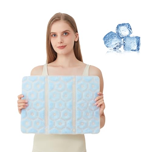 PCM Cooling Pad, No-Condensation Cold Pack for Hip, Back - Cooling Pad for Bed, Cooling Seat Cushion, Cooling Mat 16 X 11....