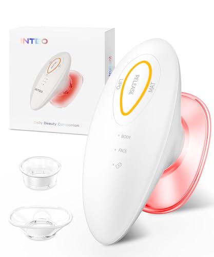 INTEO 3 in 1 Face & Body Sculpting Machine – Rechargeable Beauty Device for Body Contouring, Cellulite Massager Tool with ...