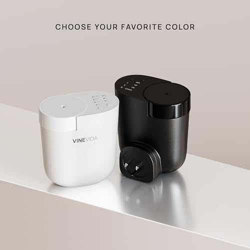 VINEVIDA Prime Plug-in Aroma Diffuser for Home & Office | Waterless Diffuser - Cold Air Diffuser for Essential Oils (2 Hot...