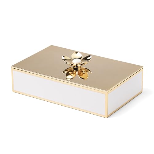 kate spade new york Make It Pop Large Floral Box, Gold