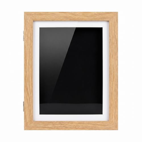HOLOCOZO Kids Artwork Frame 8.5x11 with Stand for Tabletop or Wall, A3 Large Magnetic Front Opening Picture Frame for Chil...