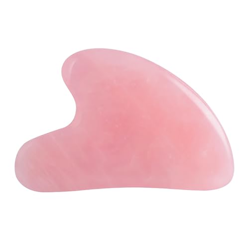 YAMHOHO Gua Sha Jade Stone Gua Sha Massage Tool, Guasha Tool for Face and Body Skin Massage. Tools for SPA Acupuncture, Pi...