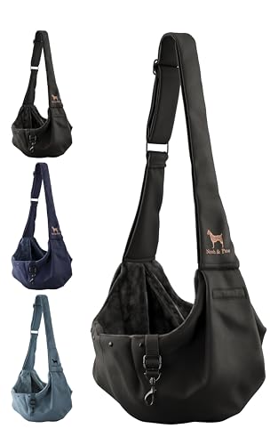 Noah & Paw Dog Sling Carrier for Small Dogs 5-18lb, Dog Sling for Small Dogs and Cats, Dog Carrier with Adjustable Padded ...