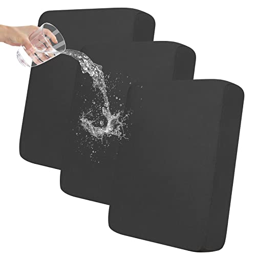 Easy-Going 100% Waterproof Chair Sofa Seat Cushion Slipcovers Couch Cushion Cover Stretch Furniture Protector for Kids, Pe...