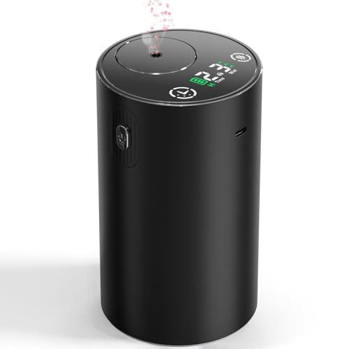 Waterless Essential Oil Diffuser,Rechargeable Aromatherapy Diffuser,Mini Scent Air Machine,Automatic Shut-Off,20ml Capacit...