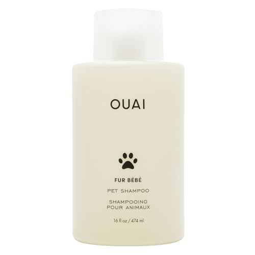OUAI Fur Bébé Pet Shampoo - Cat & Dog Shampoo for Gentle Cleansing, Hydration & Shine - Vegan & Cruelty-Free Pet Supplies ...