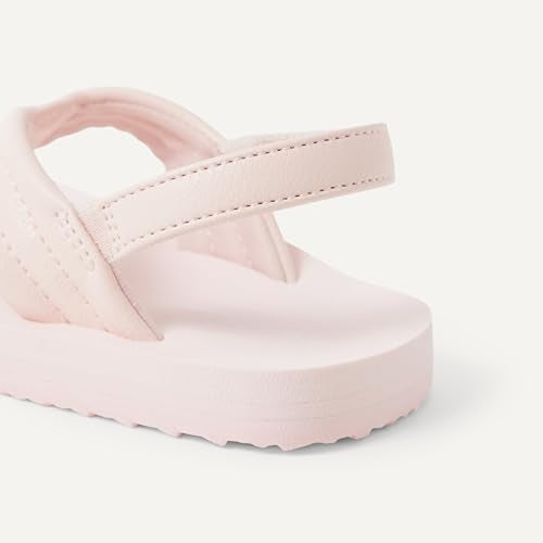Amazon Essentials Unisex Toddlers' Flip Flop Sandals with Backstrap for Boys and Girls