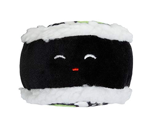 Pearhead Sushi Plush Squeaky Dog Toys – Soft Durable Food-Themed Chew Toys for Small & Medium Dogs, Interactive Plush Dog ...