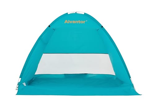 Alvantor® Beach Tent Beach Umbrella Outdoor Sun Shelter Cabana Automatic Instant Pop-Up UPF 50+ Portable Beach Shade Campi...