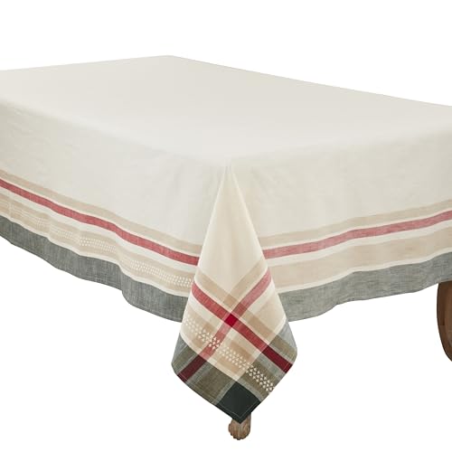 Merry Pines Dobby Tablecloth