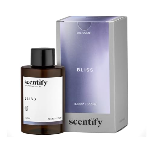 Scentify Bliss Aroma Oil Refill Scent for Oil Diffusers - Eucalyptus, Bergamot, Tea & Powdery Scents - Luxurious Relaxing ...