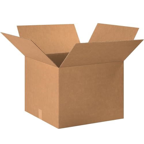 BOX USA Moving Boxes Large 20"L x 20"W x 15"H 12-Pack - Corrugated Cardboard Box for Shipping, Mailing, Packing, Packaging...