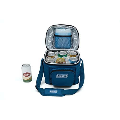 Coleman Chiller Insulated Soft Cooler, Leakproof 9/16/30 Can Cooler with 12+ Hour Ice Retention, Made with Recycled Materi...