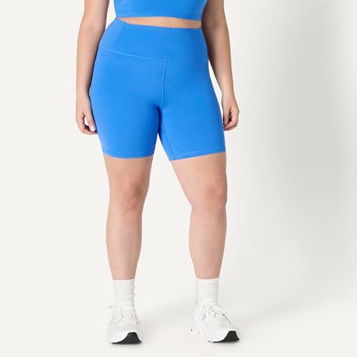 Amazon Essentials Women's Active FormFlex Buttery Soft High Waist Yoga Biker Shorts