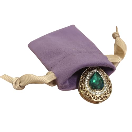wanerxin 10pcs Mini Tiny Small Velvet Drawstring Pouches Gift Bags for Little Jewelry,Ring,Earrings,Earphone,Gem,Diamonds....