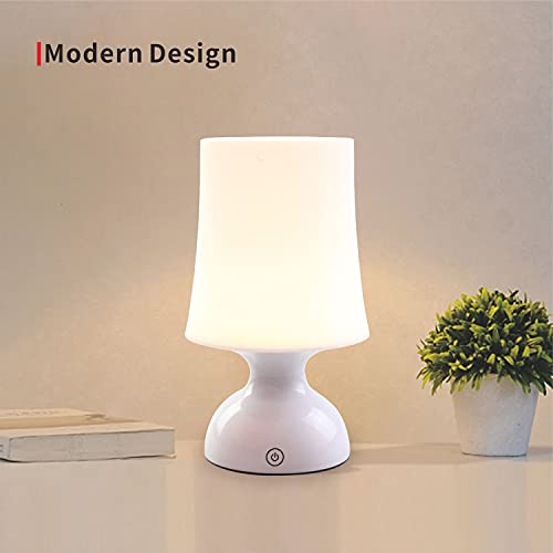 RiverLux LED Mood Light, Scandinavian Lamp, Battery Powered Night Light, Cordless Night Light, 100% Electrical Safety at H...