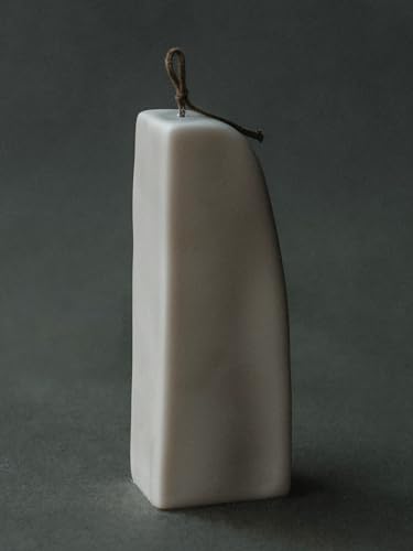 LAWA Downhill Candle - Beautiful Handmade Pillar Scented Soy Wax Elegant Aesthetic Candle Housewarming Gift Home Room Shel...