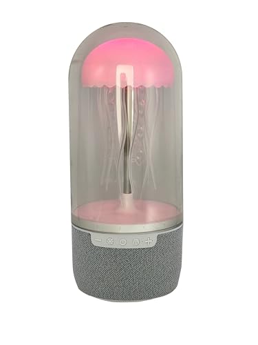 Wireless Express Jellyfish Mood Lamp with Bluetooth Speaker, Color Changing LED, Floating Jellyfish, Volume Control