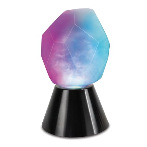 ENHANCE Tabletop Crystal Lamp - Portable Crystal Light with Swirling RGB Lighting Effect, Up to 40 Hours of Battery Life, ...