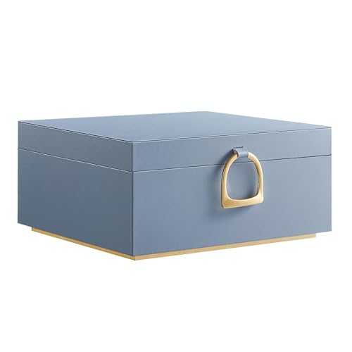 SONGMICS 2-Layer Jewelry Box, Jewelry Organizer with Handle, Removable Jewelry Tray, Jewelry Storage, Floating Effect, 8.1...