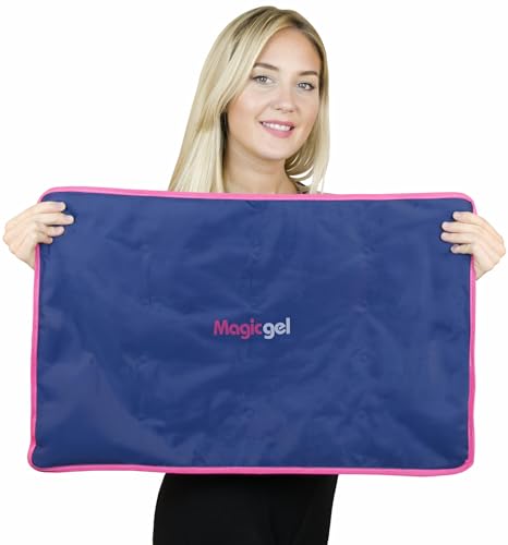 Extra Large & Reusable Ice Pack (15 x 23.5 inches, XL) for Maximum Back and Full Body Pain Relief from Injuries, Swelling,...