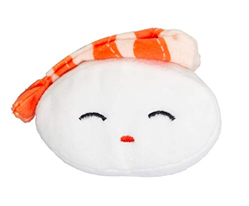 Pearhead Sushi Plush Squeaky Dog Toys – Soft Durable Food-Themed Chew Toys for Small & Medium Dogs, Interactive Plush Dog ...