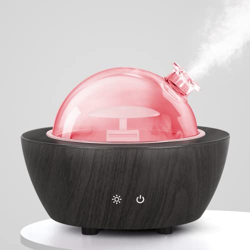 Glass Essential Oil Diffusers ，280ml Aromatherapy Diffuser for Essential Oils Large Room， BPA-Free Cool Mist Humidifier wi...