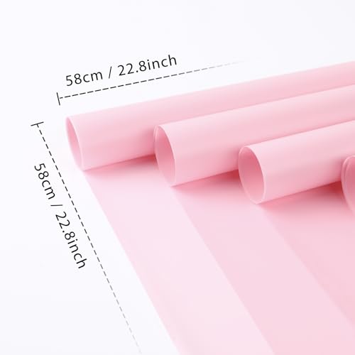 FUHITIM 20 Sheets Flower Wrapping Paper -Waterproof Floral Bouquet Wrapping Paper Used for DIY Crafts, Gift Packaging, Flo...