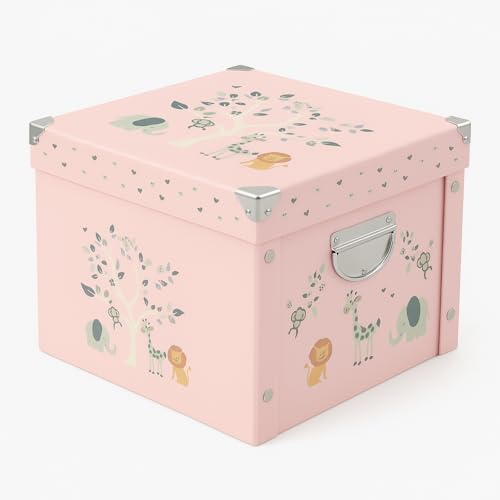 GroWings Baby Keepsake Box - Large Memory Storage for Newborns, Suitable for Boys and Girls, Strong, Durable, and Collapsi...