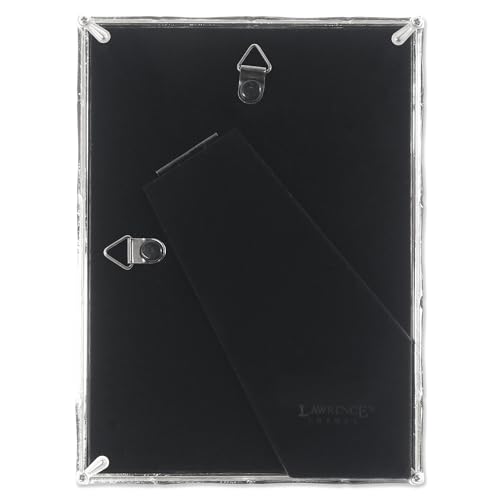 Lawrence Frames 710157 Silver Metal Bamboo 5x7 Picture Frame