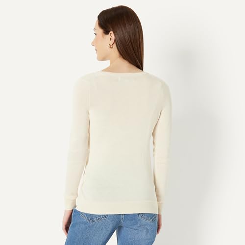Amazon Essentials Women's Regular-Fit Lightweight Long-Sleeve V-Neck Sweater