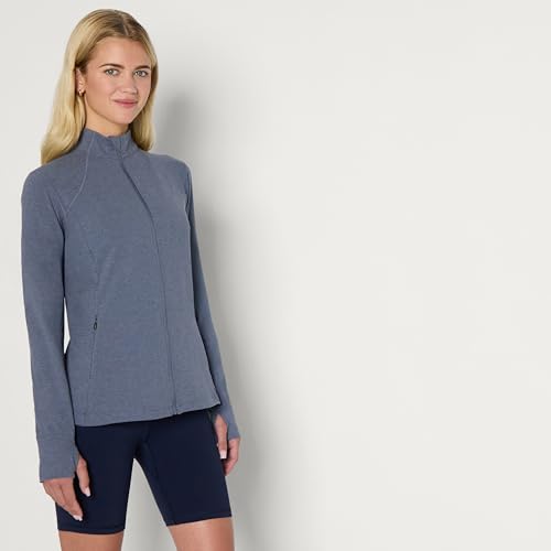 Amazon Essentials Women's Athletic Soft Performance Lightweight Zip Up Workout Running Jacket