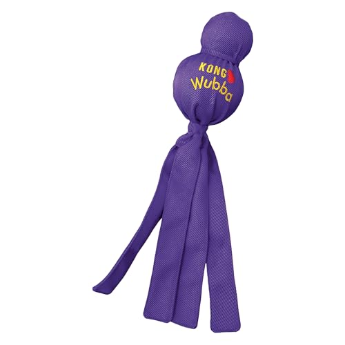 KONG Wubba - Dog Toy for Tug of War & Fetch - Dog Supplies for Puppy & Dog Playtime - Outdoor & Indoor Dog Toy - for XL Do...