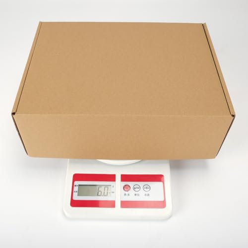 Serwrsw 12x9x4 Shipping Boxes Set of 6, Medium Cardboard Boxes for Packaging, Brown Mailing for Small Business