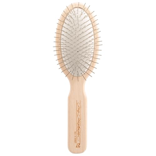 Chris Christensen Dog Brush, 27 mm Oval Pin Brush, Original Series, Groom Like a Professional, Stainless Steel Pins, Light...