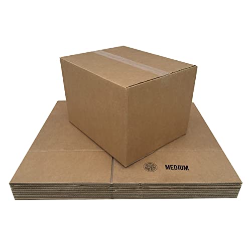 UBMOVE Moving Boxes Medium 18x14x12-Inches (Pack of 10), Cardboard Boxes For Storage, Mailing & Shipping
